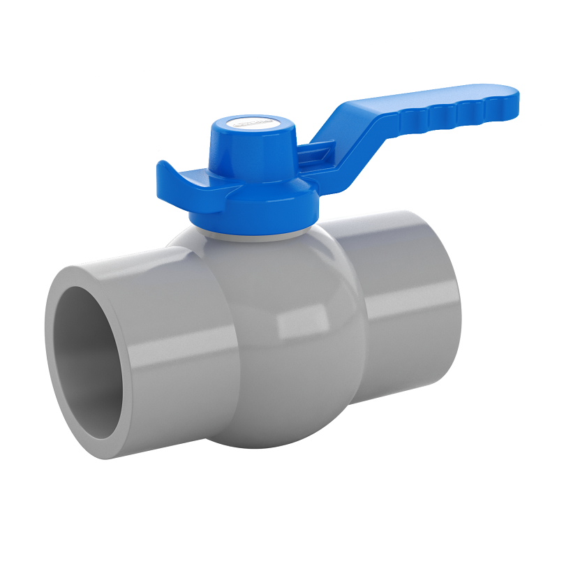 Ball Valve (Grey-Blue Long Handle)