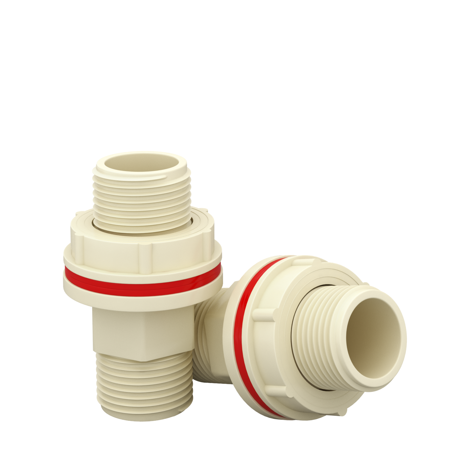 CPVC TANK NIPPLE THREADED