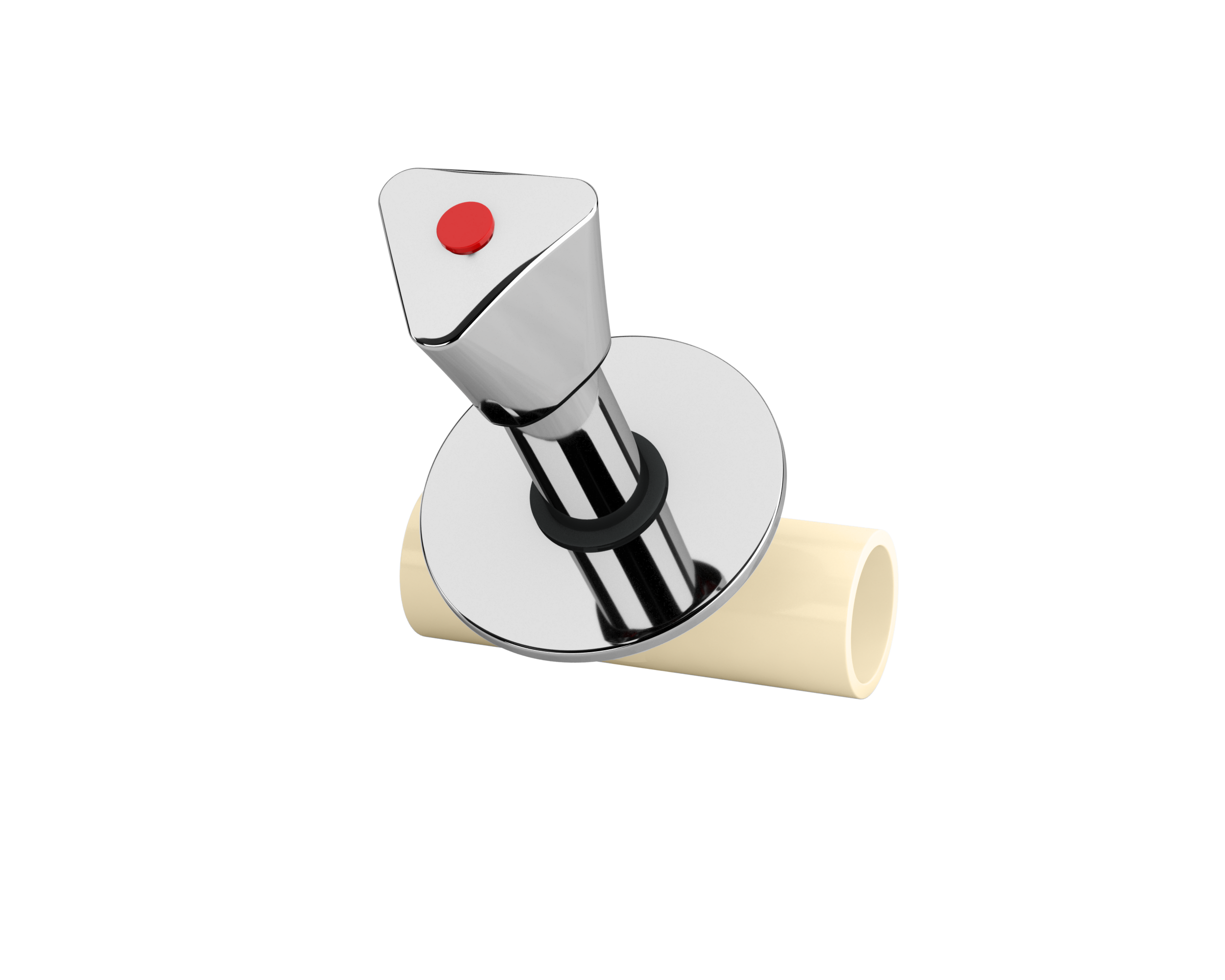Concealed Valve Tringle Ivory