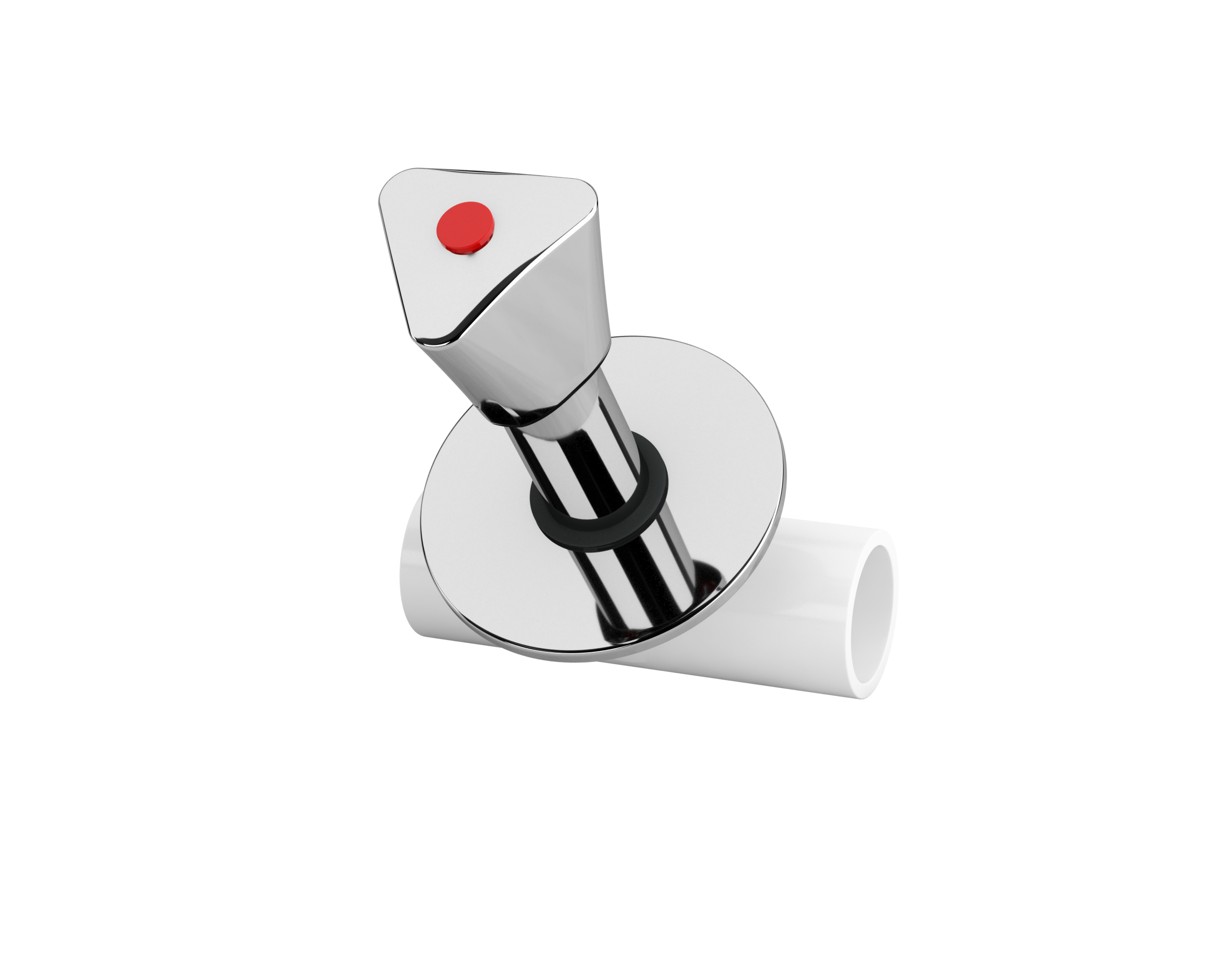 Concealed Valve Tringle White